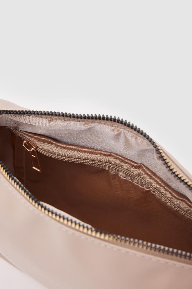 Mios Oval Baget Çanta Krem