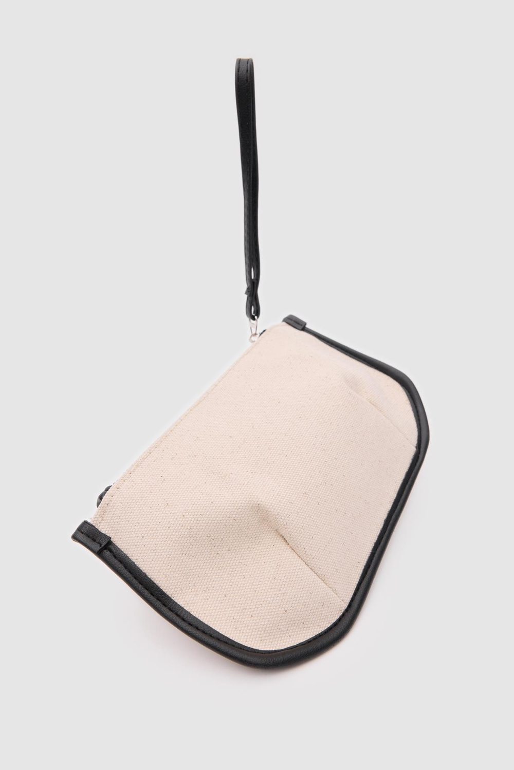 Papi Kanvas Clutch Cüzdan Siyah