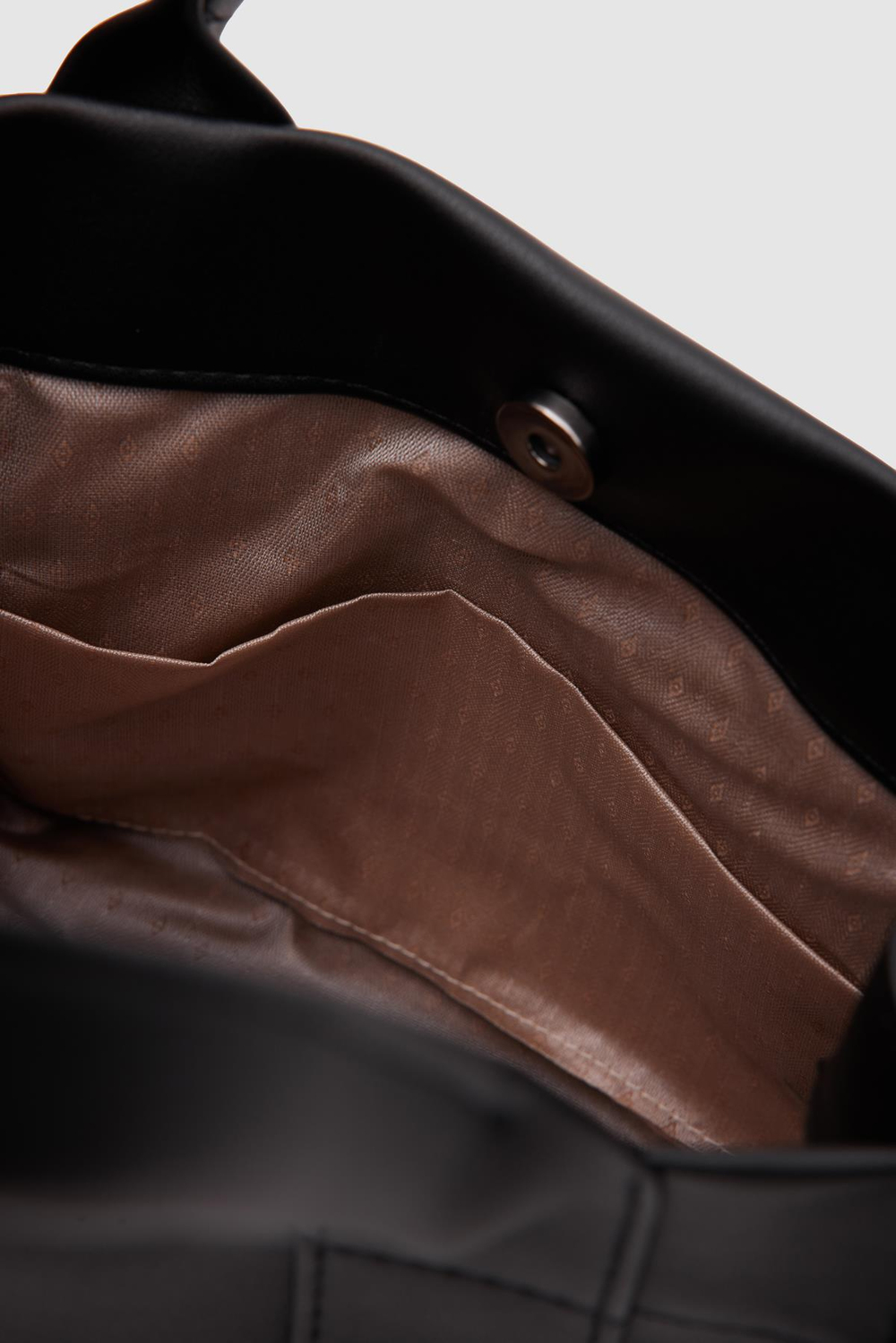 Bonnie Deri Tote Bag Siyah