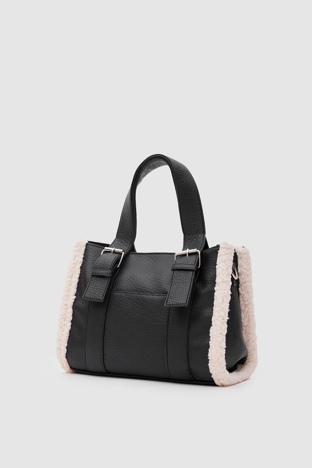 Kate Teddy Tote Bag Siyah