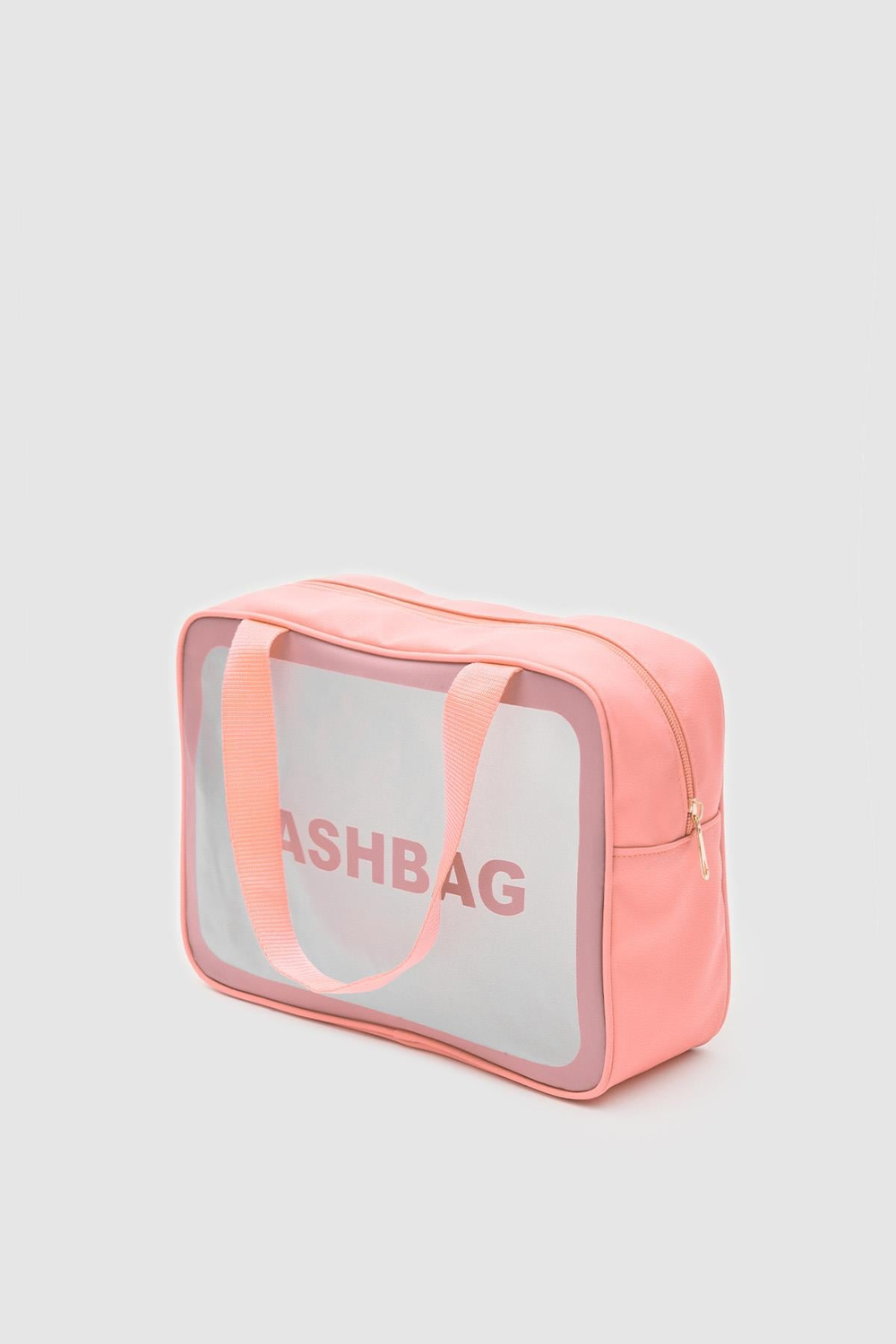Wash Bag Su Geçirmez 3lü Kozmetik Çantası Somon