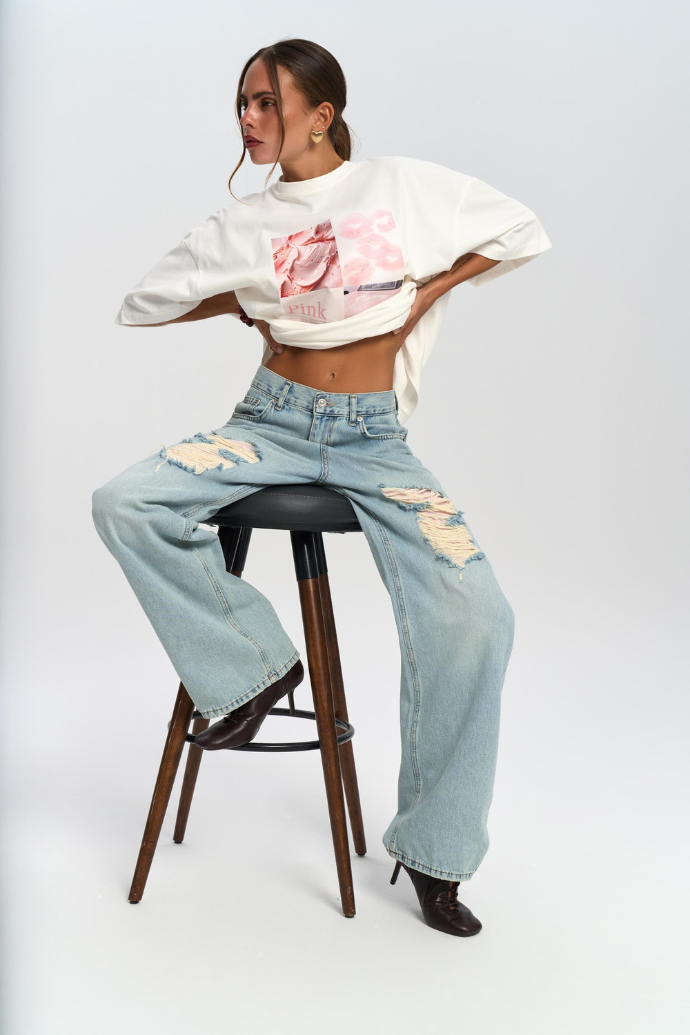 Fida Mavi Jean Pantolon