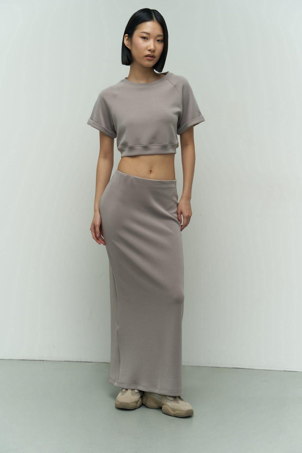 Paloma Vizon Crop Etek Takım