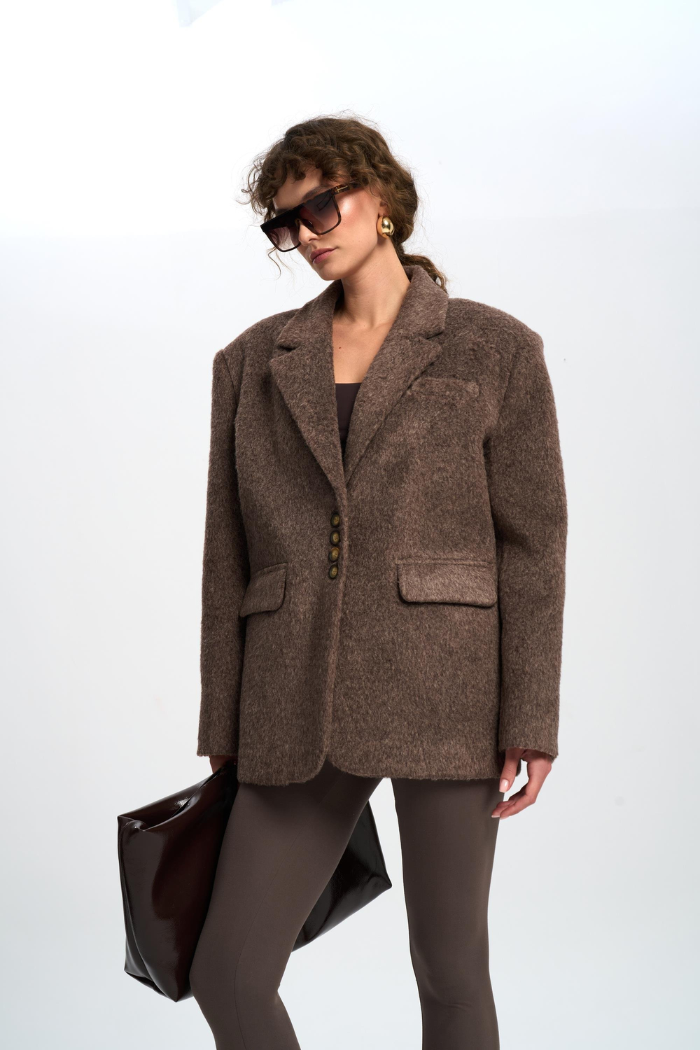 Proenza Kahve Blazer Ceket