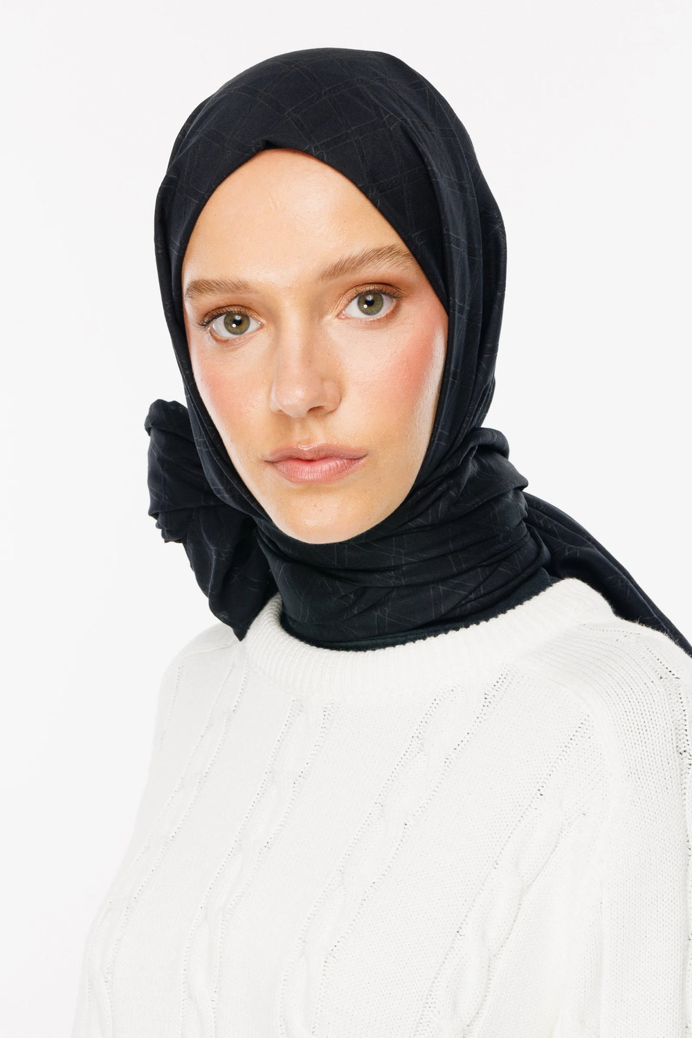 Bambu Jakar Şal - Siyah