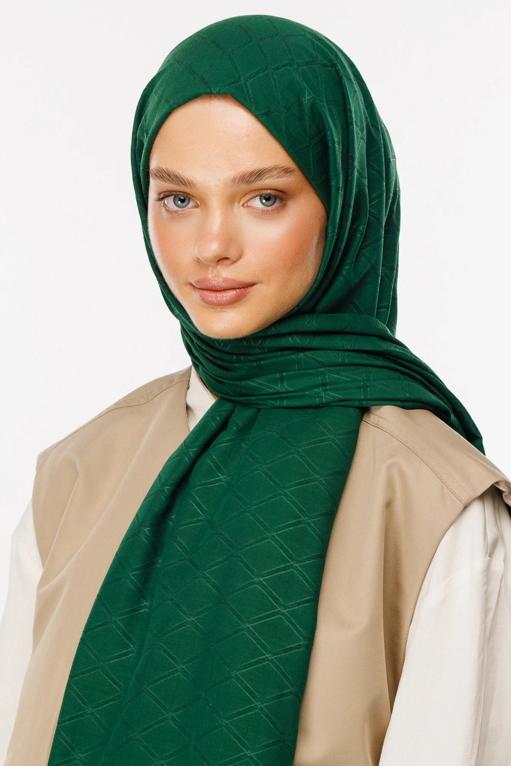 Bambu Jakar Şal - Yeşim