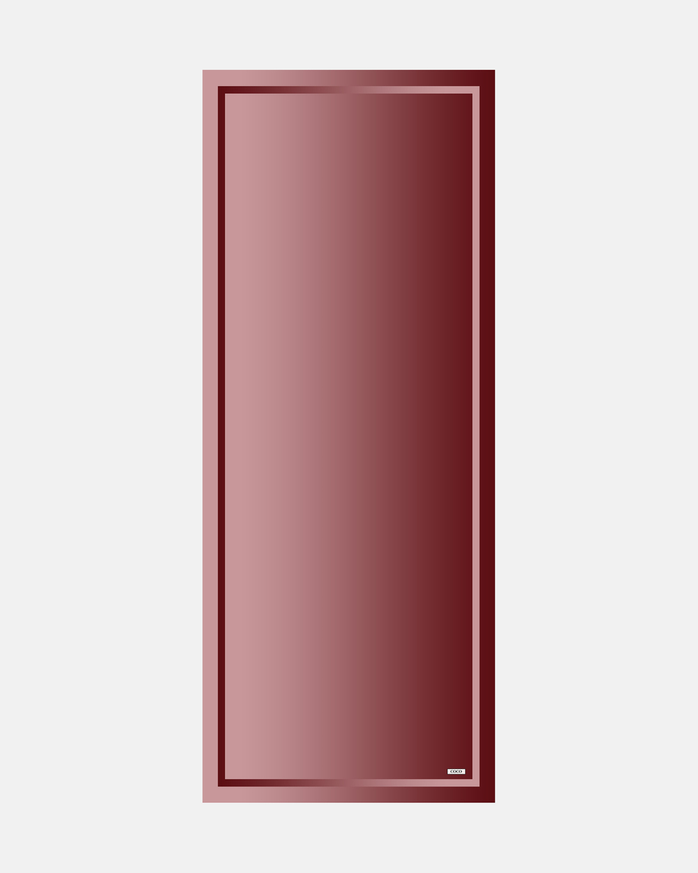Bordo Degrade Desen Şal 