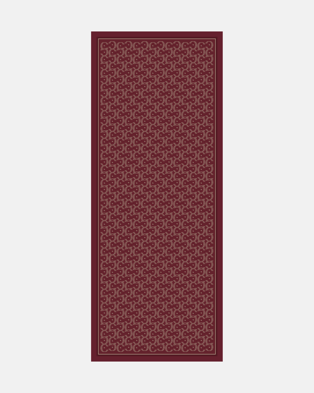 Bordo Select Pamuk Vual Şal