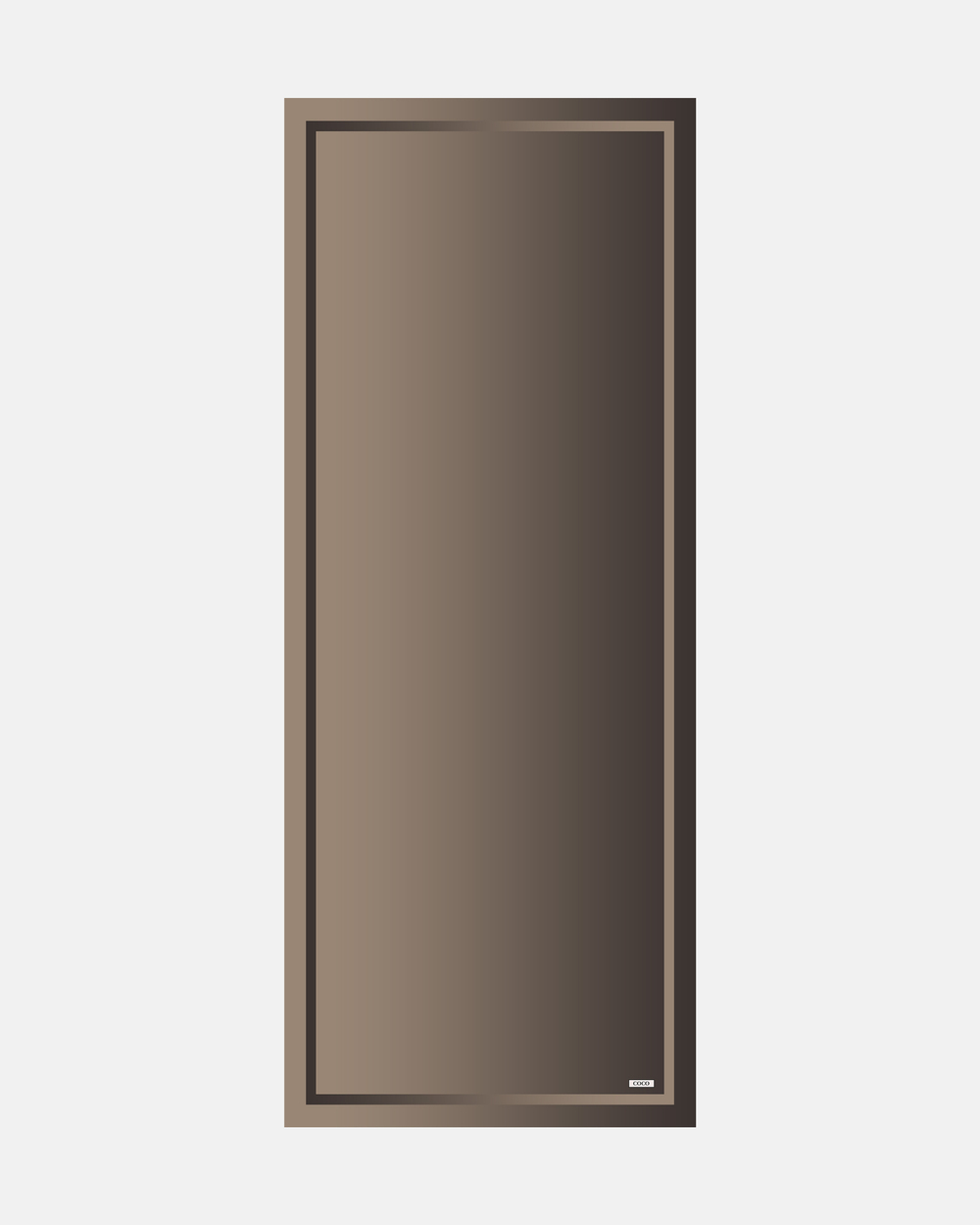 Brown Degrade Desen Şal 