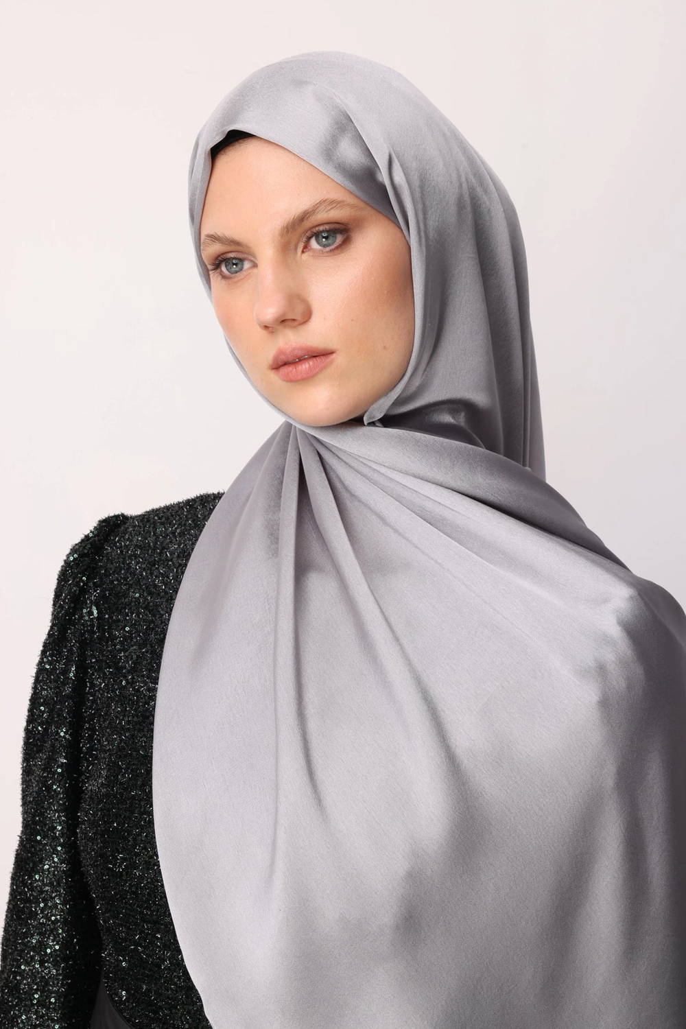 Diamond Aura Şal - Gri