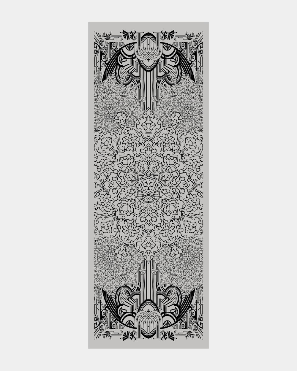 İnci & Siyah Harem Rüyası Desen Şal