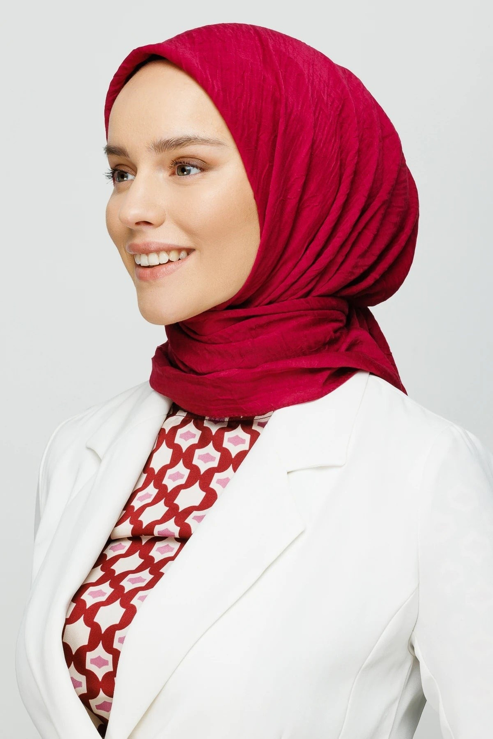 Magenta Bambu Eşarp