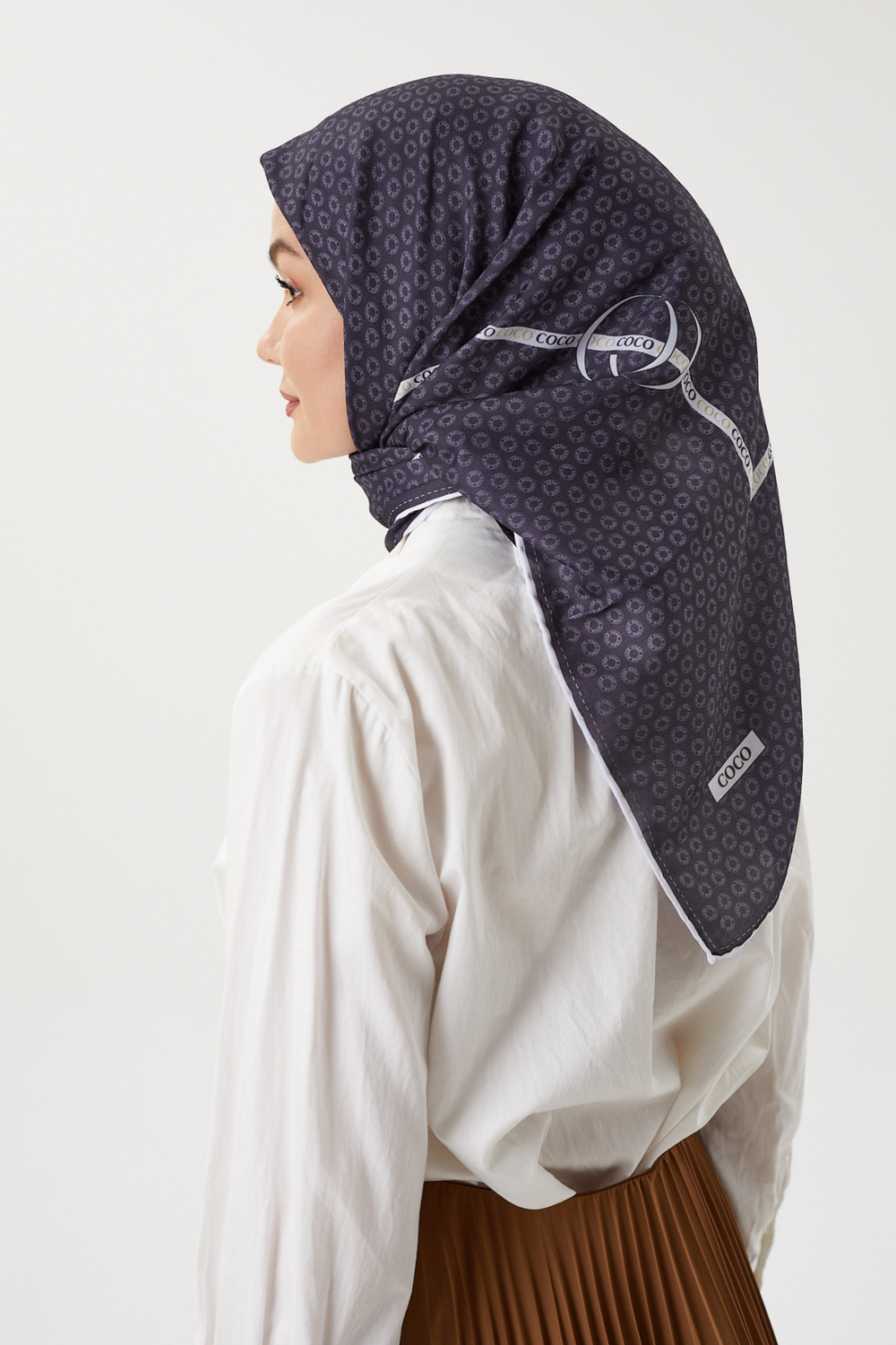 Siyah - Morocco Soft Eşarp