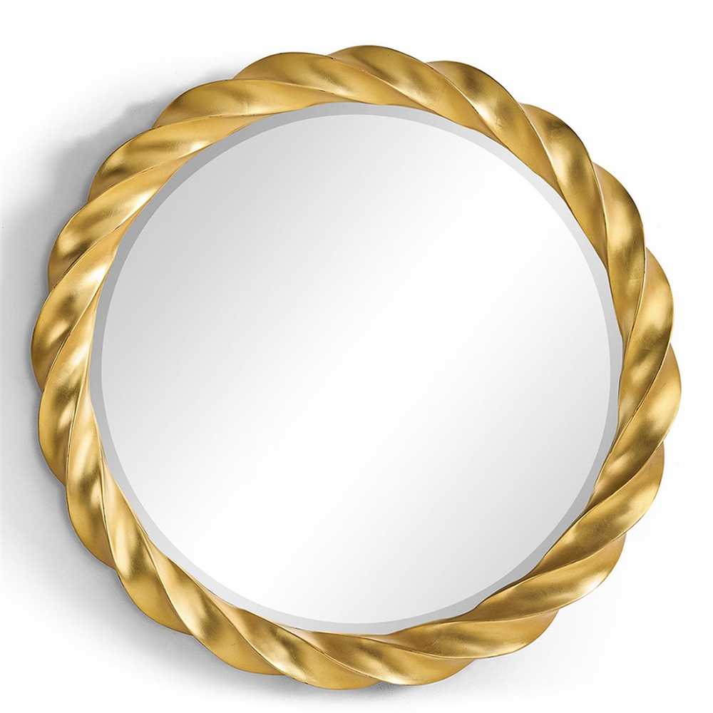Jonathan Charles 35 Gilded Antique Gold Ayna