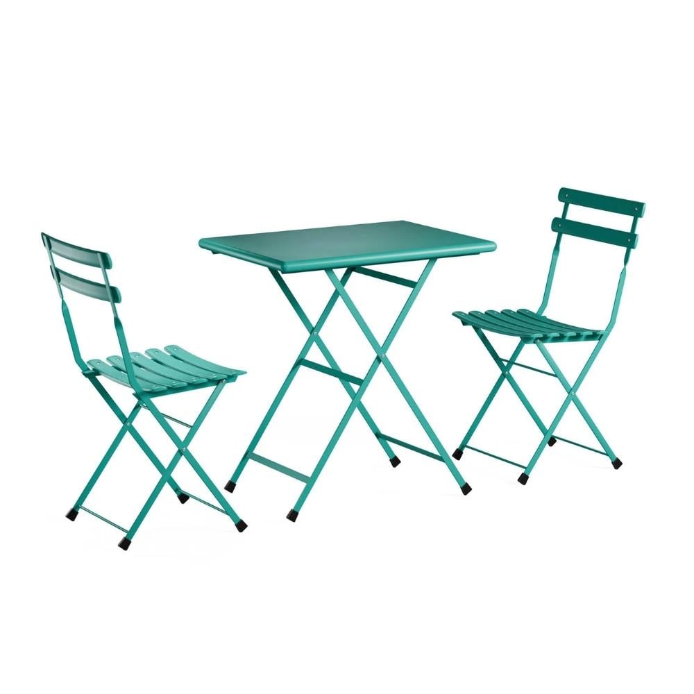 Emu Arc En Ciel Ocean Green Sandalye Masa Set