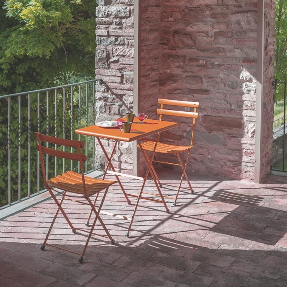 Emu Arc En Ciel Maple Red Table and Chair Set