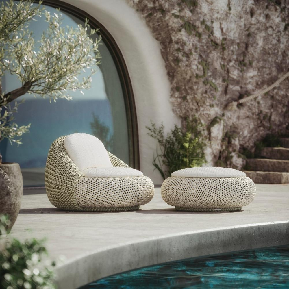Dedon Atolo Spring Mist Lounge Chair