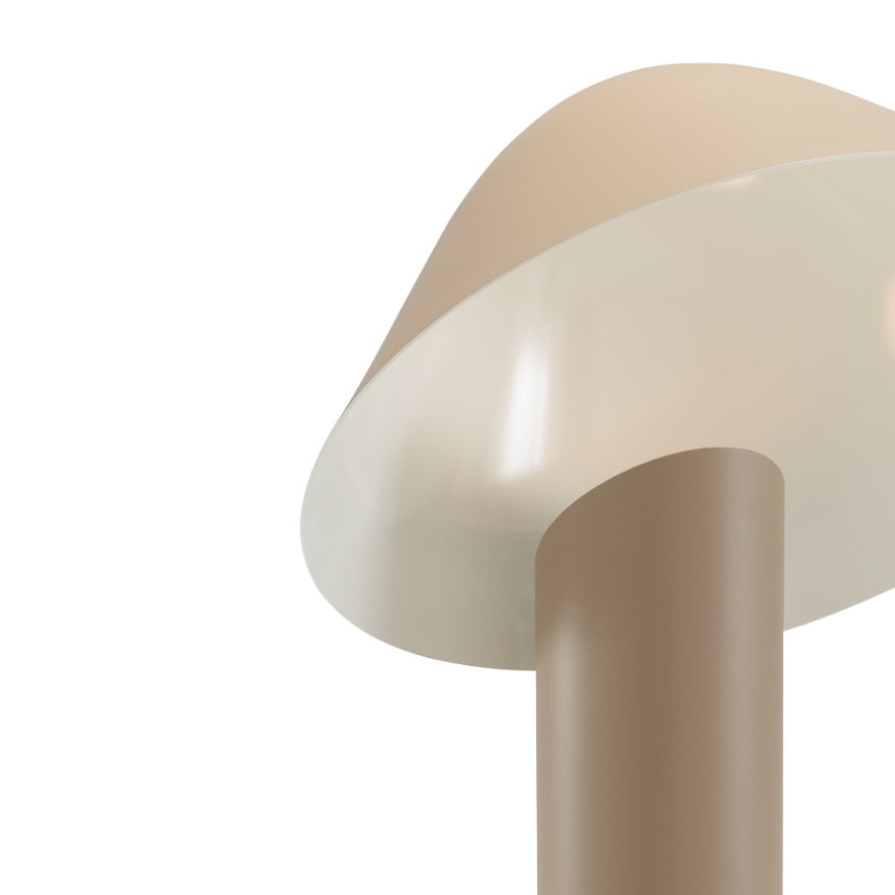 Azores Taupe Floor Lamp