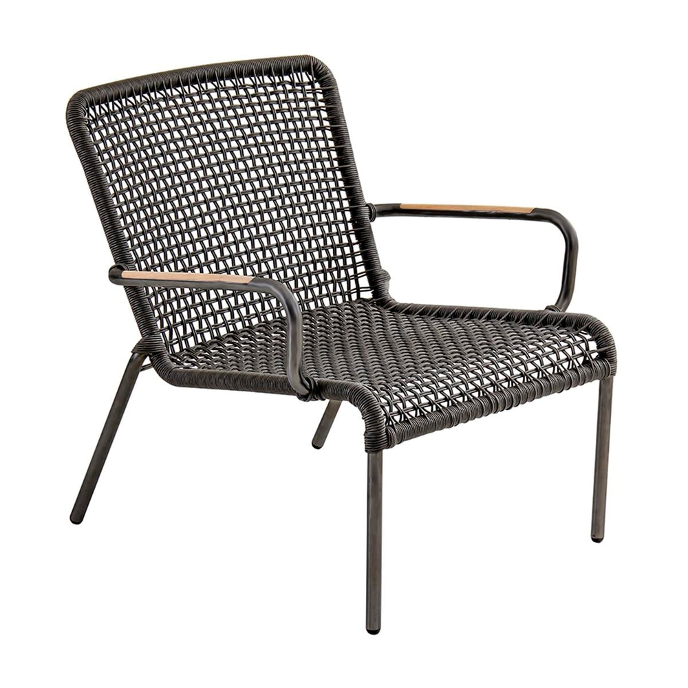Alfresco Opti Anthracite Sun Lounger