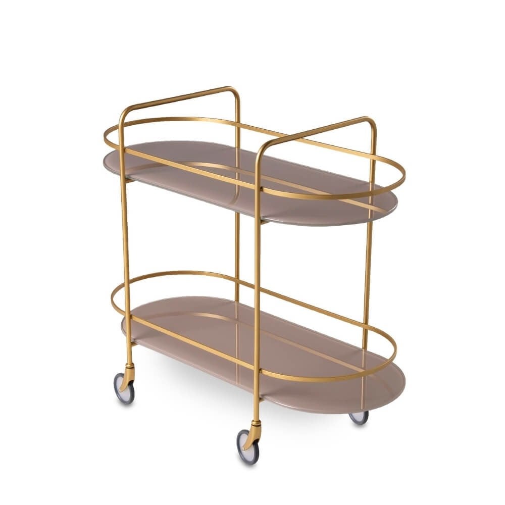 Bontempi Chic Dove Grey Servis Arabası