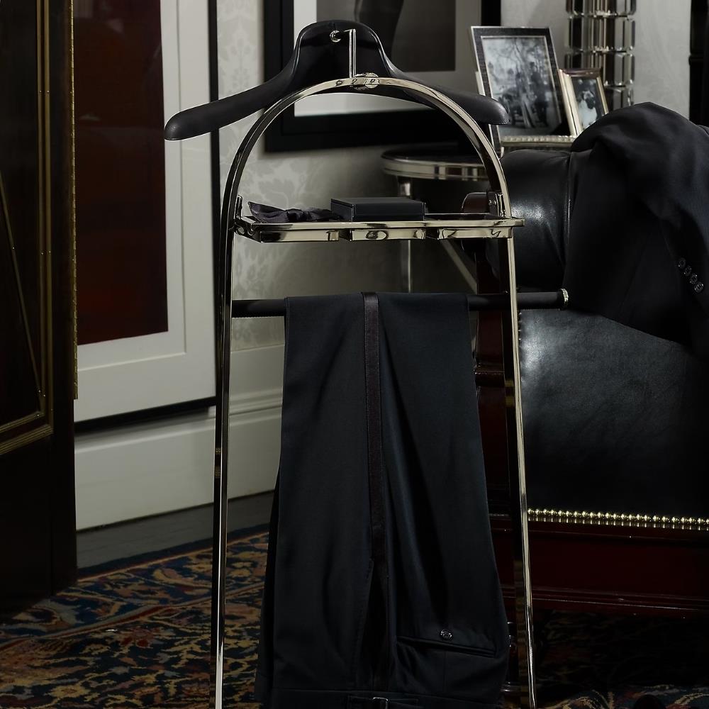 Ralph Lauren Colton Silver Valet Stand