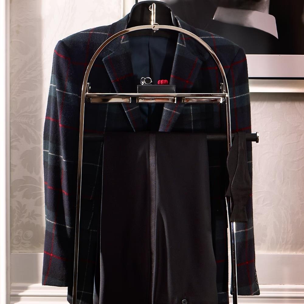 Ralph Lauren Colton Silver Valet Stand