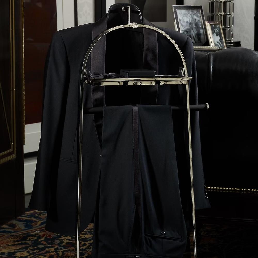 Ralph Lauren Colton Silver Valet Stand