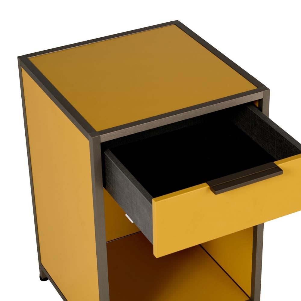 Ligne Roset Dita Moutarde Nightstand