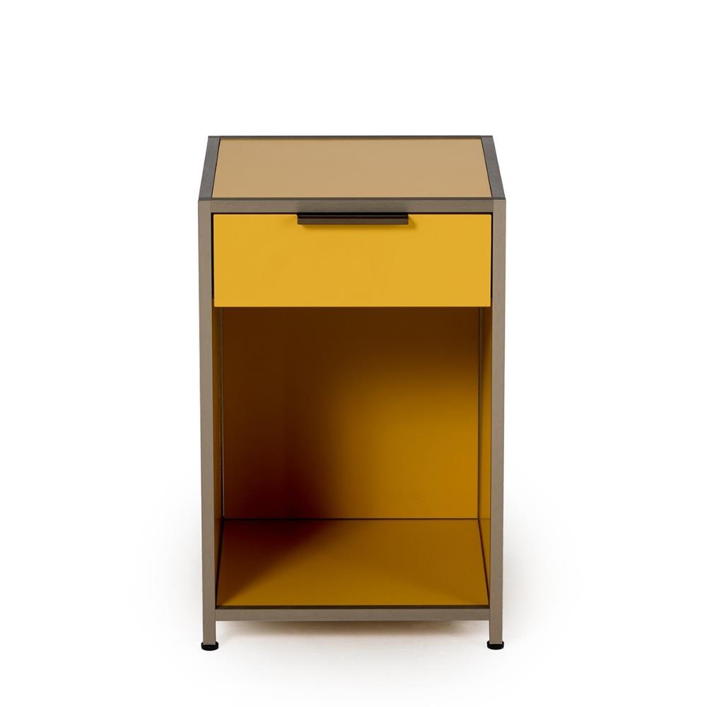 Ligne Roset Dita Moutarde Nightstand