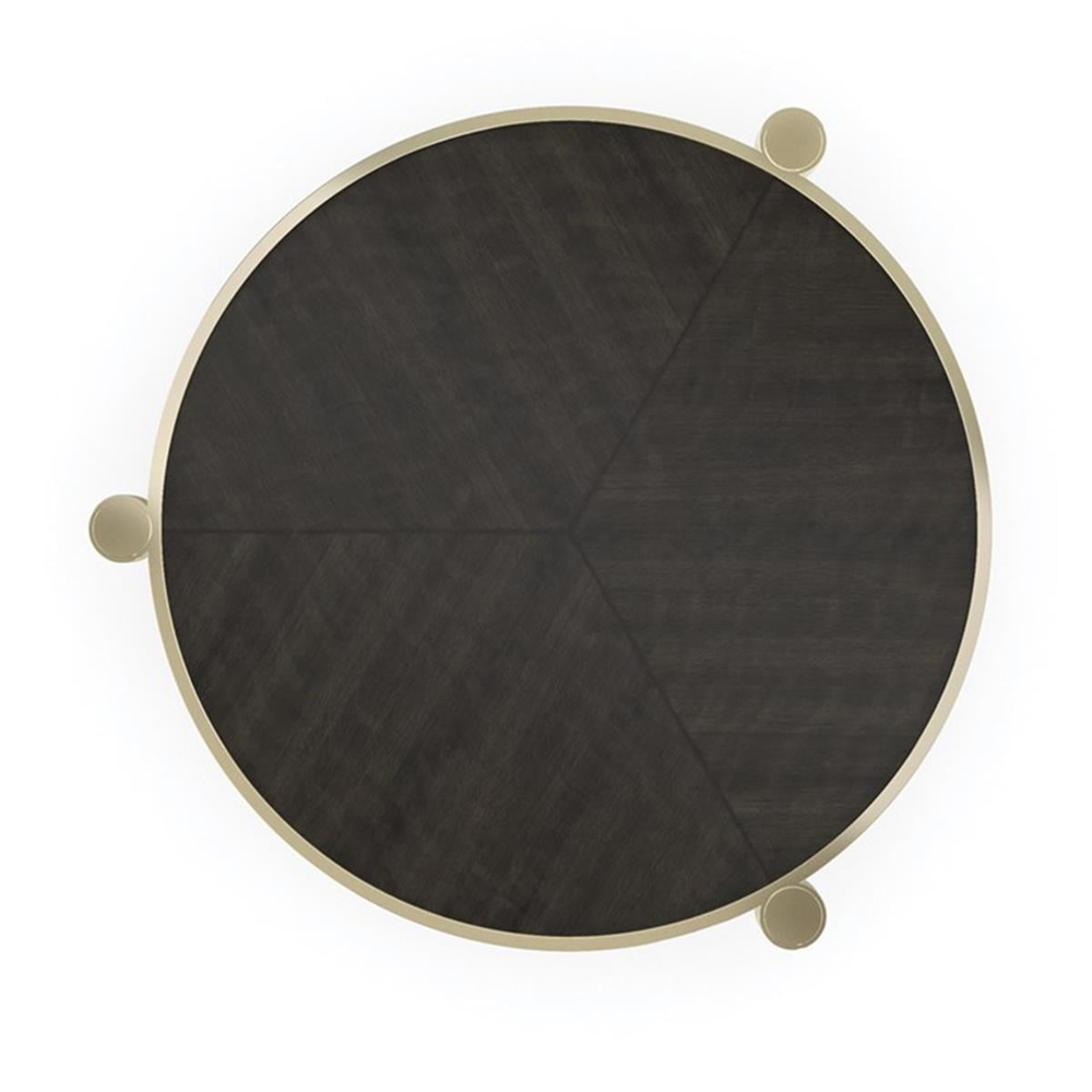 Caracole End Game Round Side Table