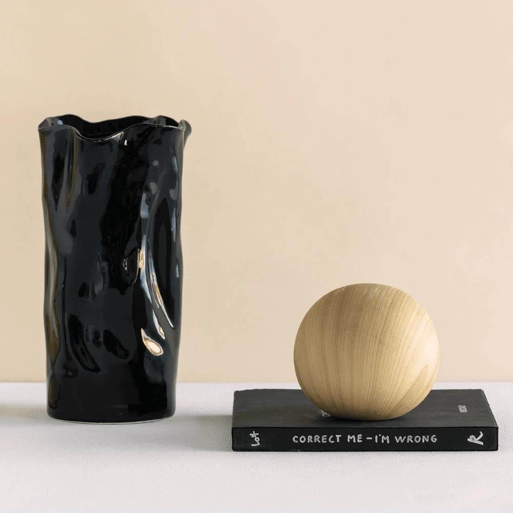 Urban Nature Culture Enza Black Vazo