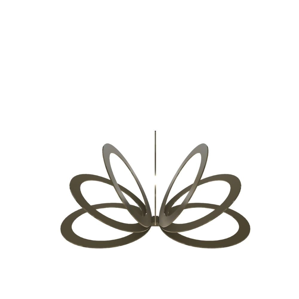 Bontempi  Fan Aged Brass Dergi Rafı
