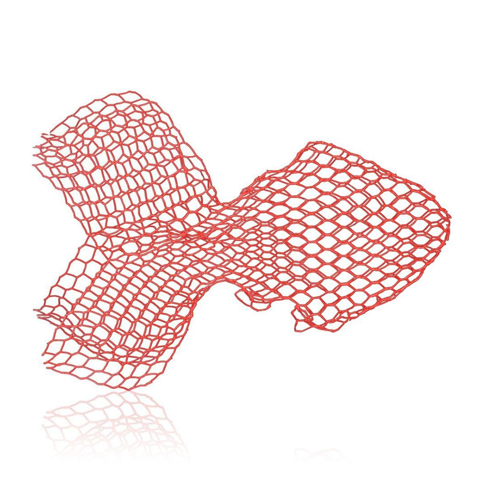Fish Medium Balık Heykeli-Fluorescent-Red(5088)
