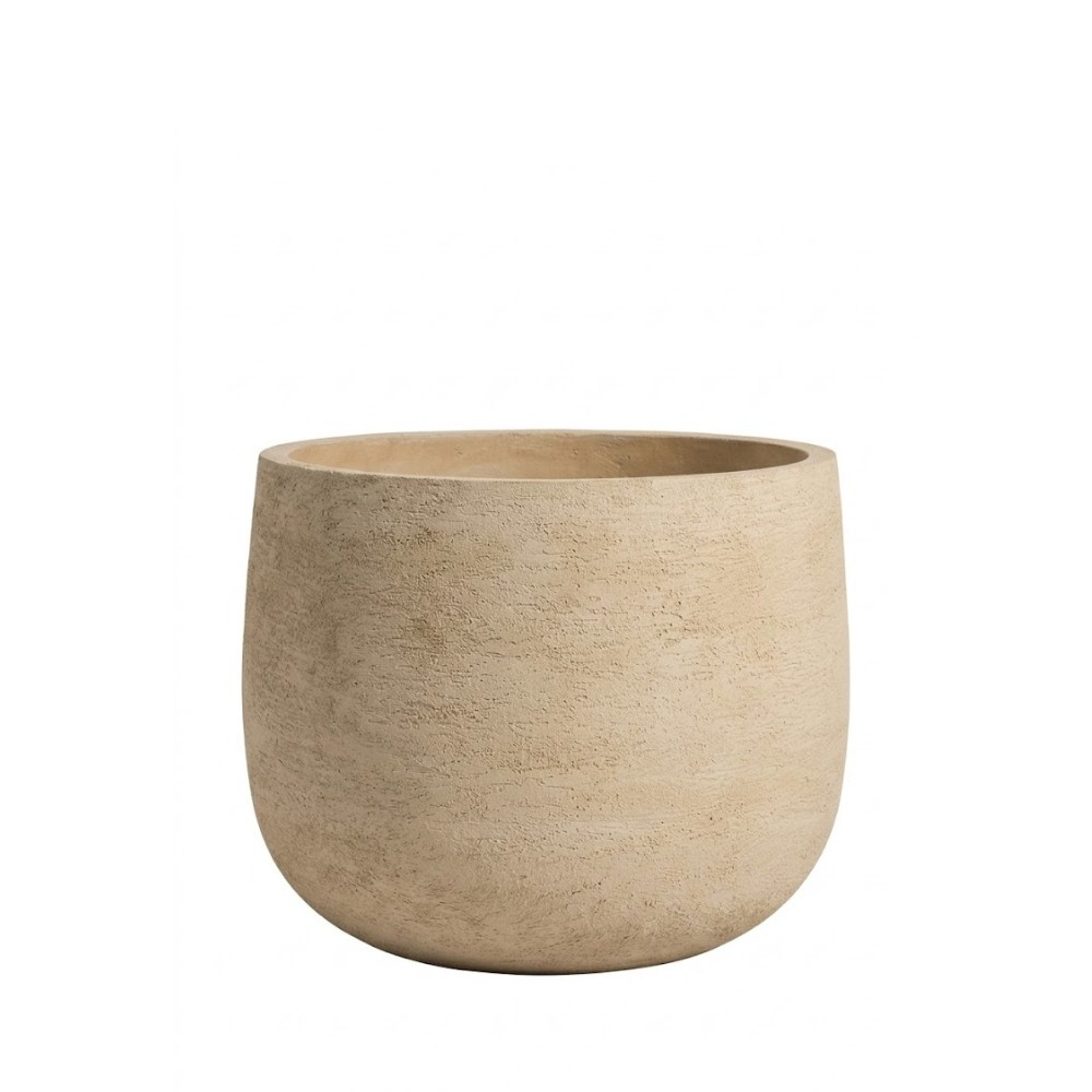 Graz Pot Saksı (68)-Natural White