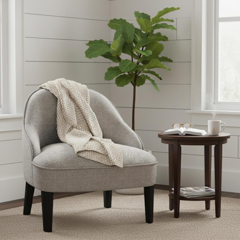 Meridiani Ida Beige Tekli Koltuk
