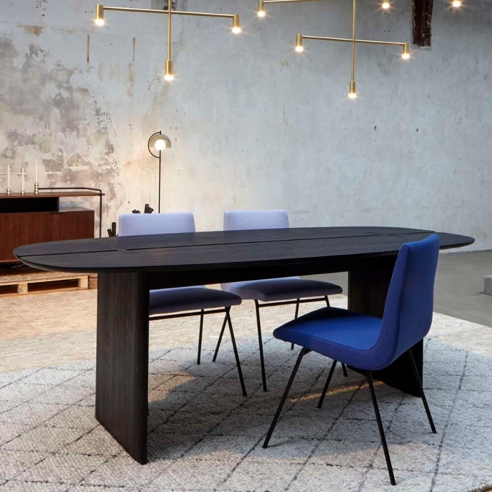 Ligne Roset Intervalle Solid Walnut Yemek Masası