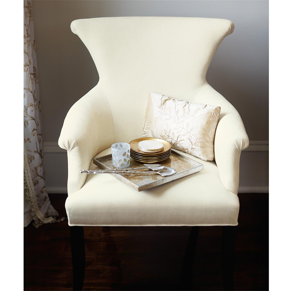 Bernhardt Jet Set Cream Kollu Sandalye