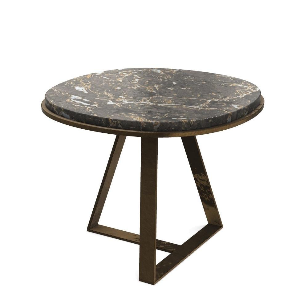 Meridiani Judd 50 Bronzed Brass Yan Sehpa