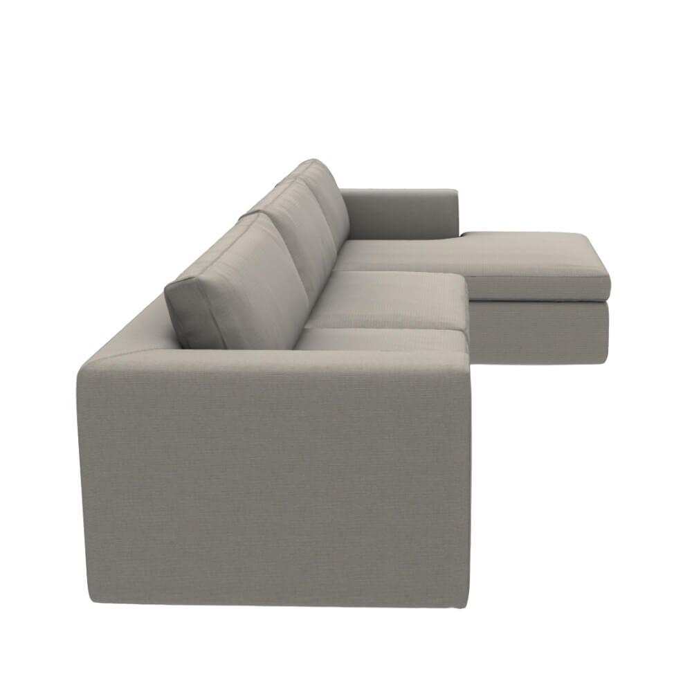 Meridiani Louis Grey Corner Sofa