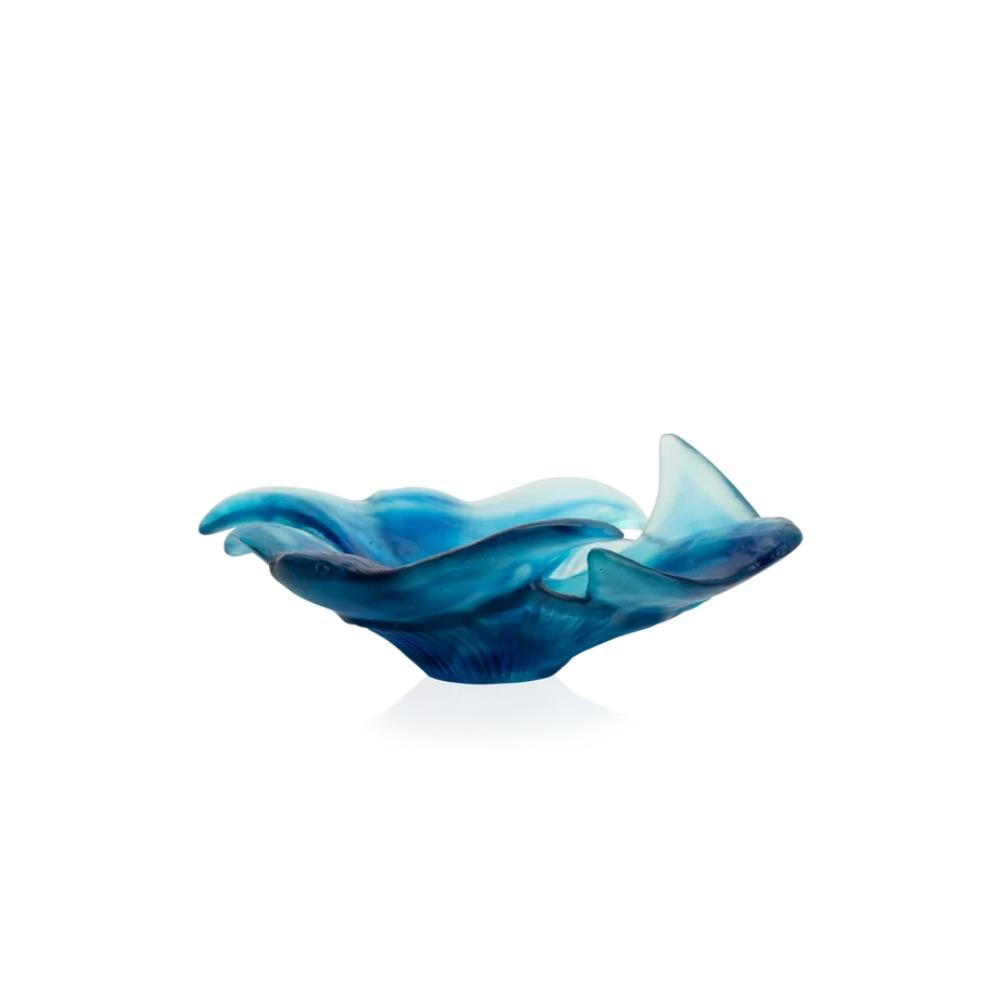 Daum Maya Rays Blue Small Dekoratif Kase   