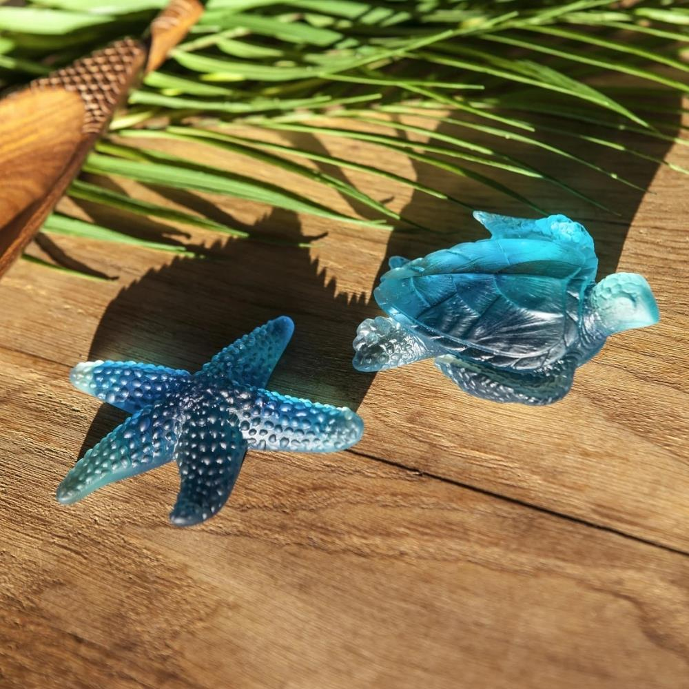 Daum Mer de Corail Blue Starfish Deniz Yıldızı Figürü