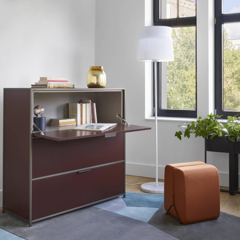 Ligne Roset Mobidec Goya Red Puf 