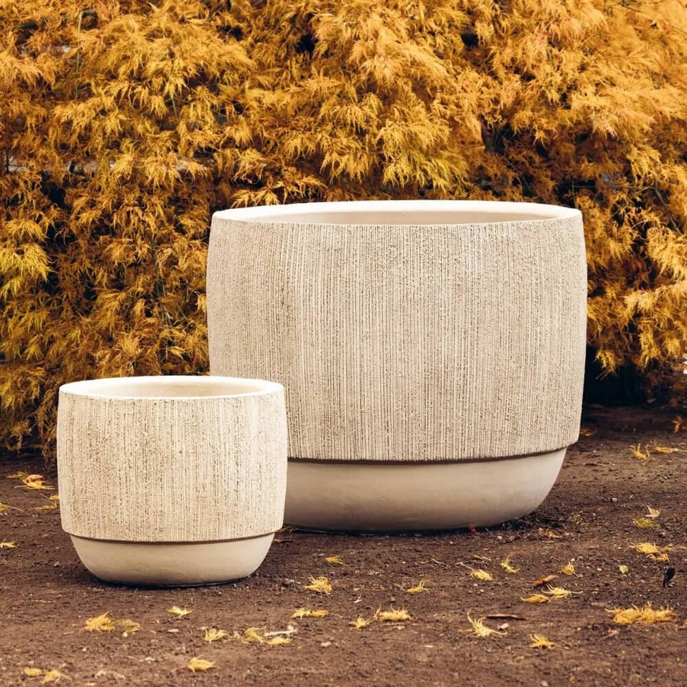 Domani Moya Natural White 45 Saksı
