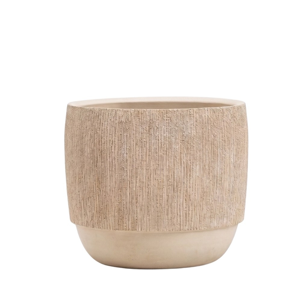 Moya Pot Saksı (60)-Natural White