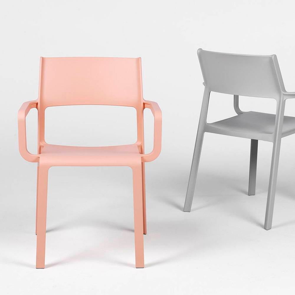 Nardi Trill Rosa Bouquet Stackable Armchair