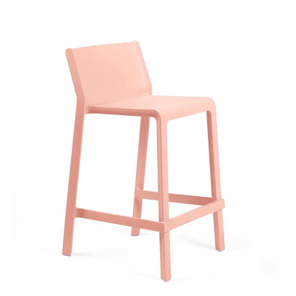 Nardi Trill Mini Rosa Bouquet Stackable Bar Stool