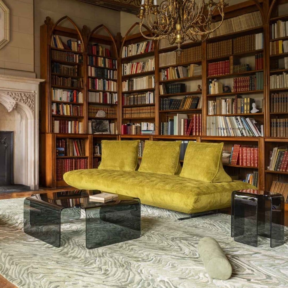Ligne Roset Niagara Smoked Glass Orta Sehpa