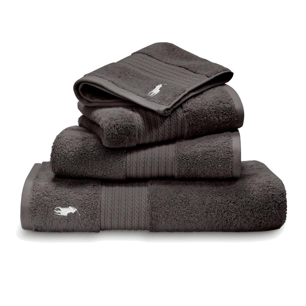 Ralph Lauren Home Player Charcoal 40x75 Misafir Havlusu