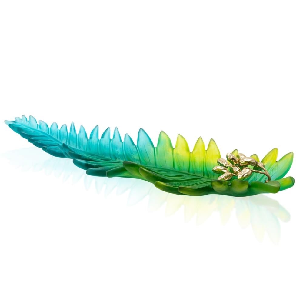 Daum Palm Beach Leaf Large Dekoratif Kase