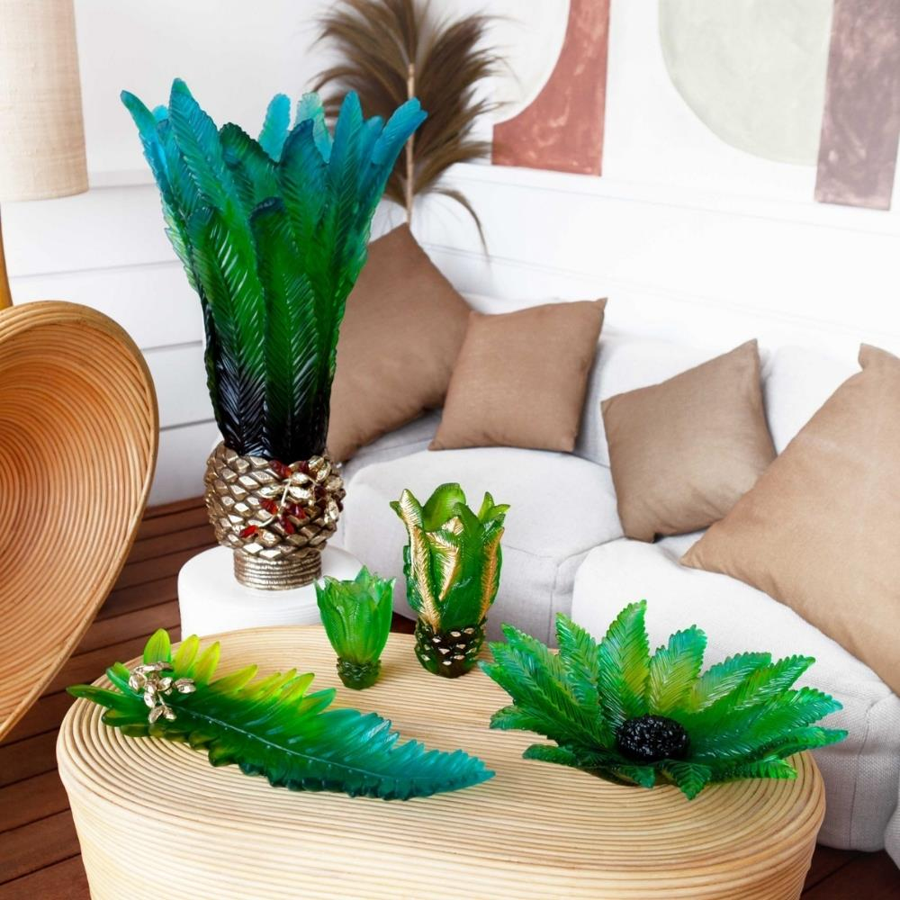 Daum Palm Beach Leaf Large Dekoratif Kase